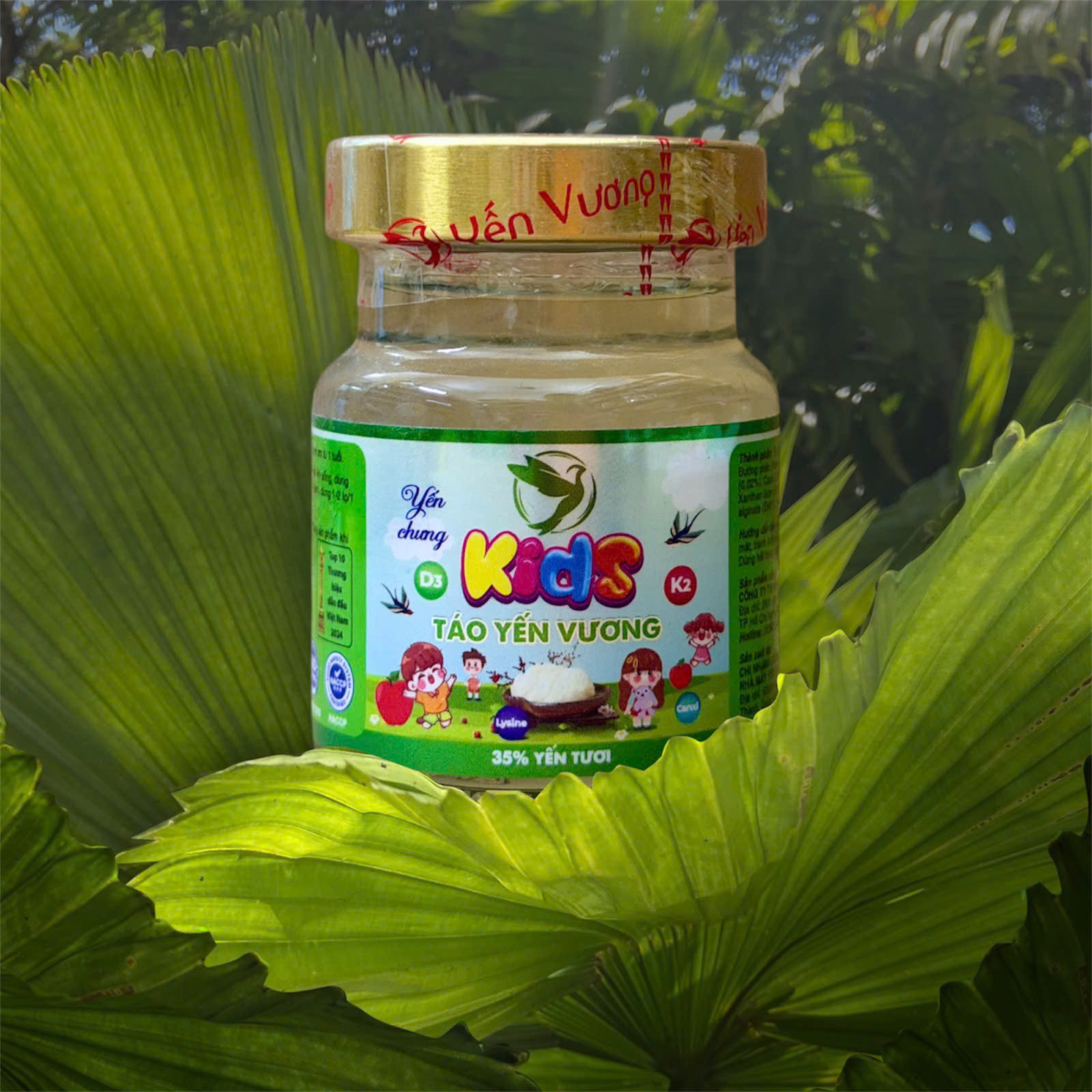 Hũ yến Vương 70ml Kids Táo